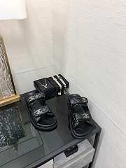 Chanel Black Gold Slipper - 2