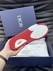 Dior B57 Mid-Top Sneaker Calfskin Red - 5