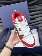 Dior B57 Mid-Top Sneaker Calfskin Red - 2