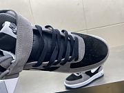 Nike Air Force 1 07 Mid Dark Grey Black White Sneaker - 5