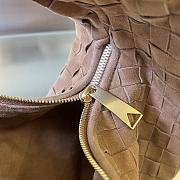 Bottega Veneta Teen Jodie Suede Tan 36x21x13cm - 6