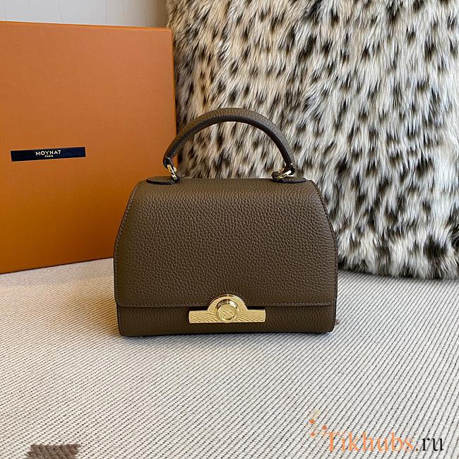 Moynat Rejane BB Brown Gold 20 x 8 x 21 cm - 1