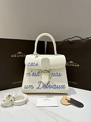 Delvaux L'Humour MM White 28x15x26cm - 1