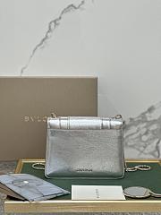 Bvlgari Serpenti Forever Crossbody Bag Silver 20x14x4.5cm - 6