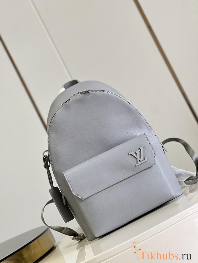 Louis Vuitton LV Takeoff Backpack Grey 30x43x14cm - 1
