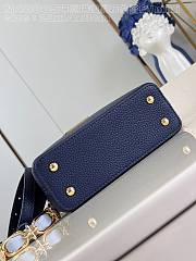 Louis Vuitton LV Mini Capucines French Blue 21x14x8cm - 4