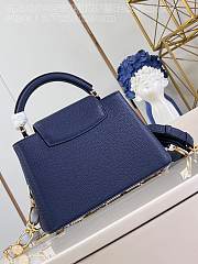 Louis Vuitton LV Capucines BB French Blue 27x18x9cm - 6