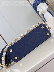 Louis Vuitton LV Capucines BB French Blue 27x18x9cm - 3