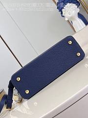 Louis Vuitton LV Capucines MM French Blue 31.5x20x11cm - 4