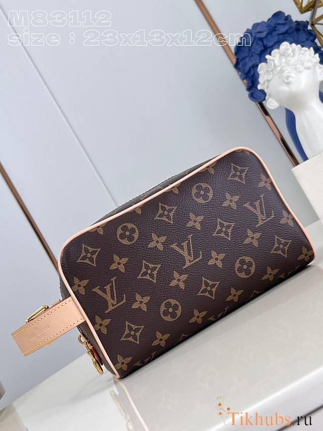 Louis Vuitton LV Locker Dopp Kit Monogram Brown 23 x 13 x 12 cm - 1