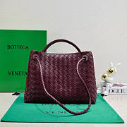 Bottega Veneta Medium Andiamo Red Wine 32.5x24x12cm - 5