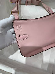 Hermes Mini Jypsiere Crossbody Bag Pink Gold 23 x 17 x 9 cm - 6