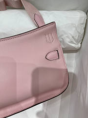 Hermes Mini Jypsiere Crossbody Bag Pink Gold 23 x 17 x 9 cm - 3