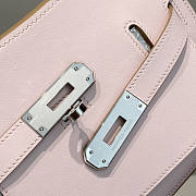 Hermes Mini Jypsiere Crossbody Bag Pink Silver 23 x 17 x 9 cm - 2