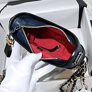 Chanel Gabrielle Hobo Bag Navy Blue 20x8x15cm - 3