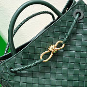 Bottega Veneta Medium Andiamo Dark Green 32.5x24x12cm - 3