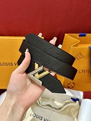 Louis Vuitton LV Epi Black Belt 3cm - 5