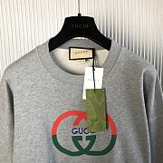 Gucci Logo Cotton crewneck Sweatshirt - 2