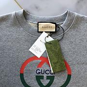 Gucci Logo Cotton crewneck Sweatshirt - 4