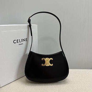 Celine Medium Tilly Bag Black 22x13.5x4cm