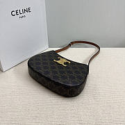 Celine Medium Tilly Bag Canvas Calfskin 22x13.5x4cm - 6