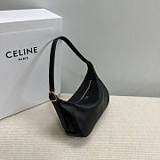 Celine Mini Romy Bag Black 19x14x5cm - 4