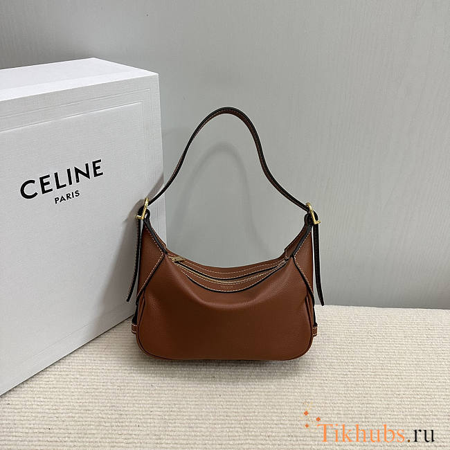 Celine Mini Romy Bag Tan 19x14x5cm - 1