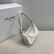 Celine Mini Romy Bag White 19x14x5cm - 4