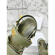 Dior Dioract Sandals Lambskin Green - 2