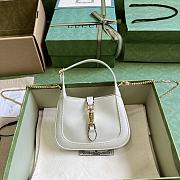 Gucci Jackie 1961 Super Mini Bag White 17.5x15.5x3.5cm - 1