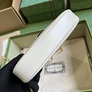 Gucci Jackie 1961 Super Mini Bag White 17.5x15.5x3.5cm - 3