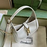 Gucci Jackie 1961 Super Mini Bag White 17.5x15.5x3.5cm - 4