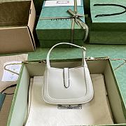 Gucci Jackie 1961 Super Mini Bag White 17.5x15.5x3.5cm - 6