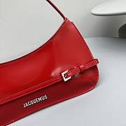 Jacquemus Le Chouchou Belted shoulder Bag Red 26x14cm - 4