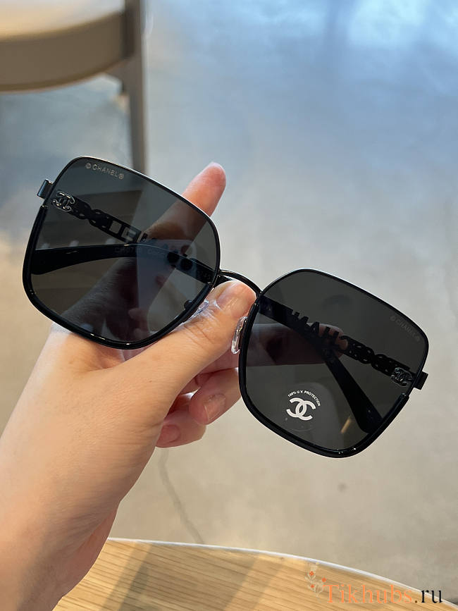 Chanel Black Sunglasses - 1