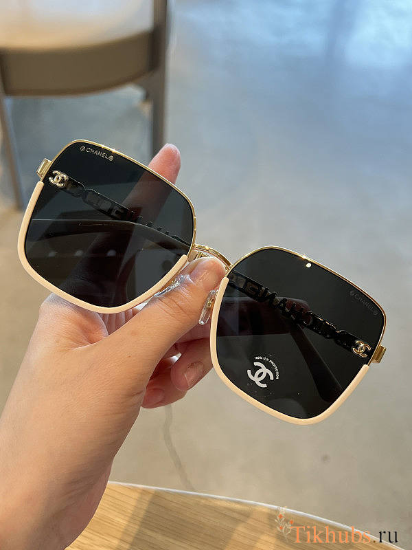 Chanel Beige Sunglasses - 1