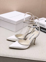 Manolo Blahnnik Pumps White - 3