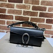 Gucci Dionysus Small Shoulder Bag Black 25x14x4cm - 1