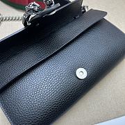 Gucci Dionysus Small Shoulder Bag Black 25x14x4cm - 3