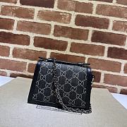 Gucci Ophidia GG Mini Shoulder Bag Black 17.5x13x6cm - 2