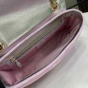 Gucci GG Marmont Small Shoulder Bag Pink 26cm - 3