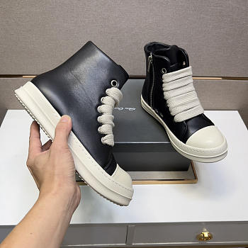 Rick Owens Jumbo Lace High Black