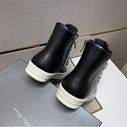 Rick Owens Jumbo Lace High Black - 4