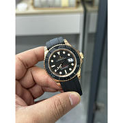 Rolex Yacht-Master Oyster Perpetual Gold And Black - 4