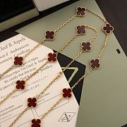 Van Cleef & ArPels Alhambra Long Red Necklace - 3