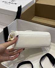 Balmain White Bag 19x12x7.5cm - 6