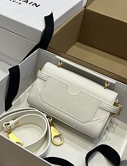 Balmain White Bag 19x12x7.5cm - 4