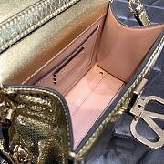 Valentino Vsling Handbag Gold 19cm - 5