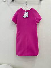 Dior Straight Dress Rani Pink  - 4