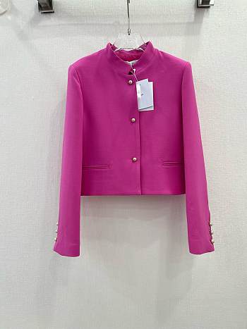 Dior Cropped Jacket Passion Pink 